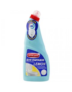 Чистящее средство для унитаза лимон 750 мл Unicum