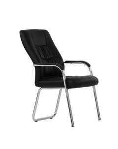Кресло K 15 черная экокожа Barneo
