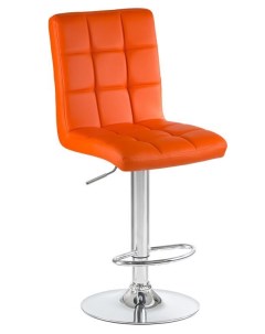 Барный стул Kruger D LM 5009 orange хром оранжевый Империя стульев