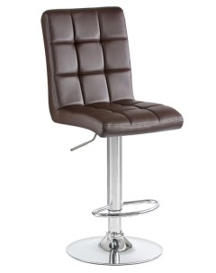 Барный стул Kruger D LM 5009 brown хром коричневый Империя стульев