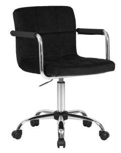 Офисное кресло для персонала TERRY LM 9400 велюр черный Dobrin