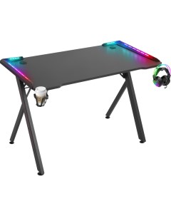 Стол игровой Extreme RGB с подставкой под кружку и подвесом под гарнитуру чёрный Defender