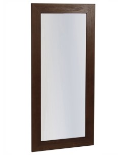 Зеркало навесное Берже 24 90 темно коричневый 90х55 см Мебелик