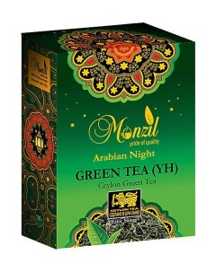 Чай Арабская ночь зеленый листовой 100 г Monzil