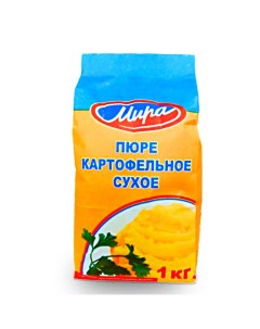 Пюре картофельное сухое без добавок 1 кг Mira