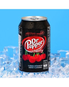 Газированный напиток cherry 330 мл 2 штуки Dr. pepper