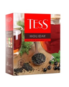 Чай черный Holiday в пакетиках 1 5 г х 90 шт Tess