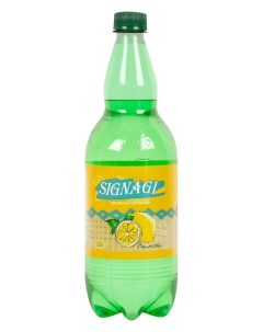 Газированный напиток Лимон сильногазированный 1 л Signagi