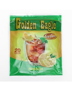 Растворимый чай со вкусом лимона golden eagle 20 г 20 штук Хан чай