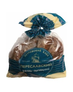 Хлеб Петровский ржано пшеничный 400 г Переславский хлебозавод