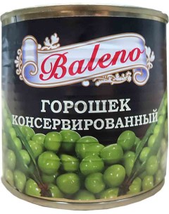 Горошек зеленый консервированный 425 мл Baleno