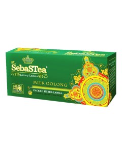 Чай зеленый Milk Oolong с ароматом молока в пакетиках 1 5 г х 25 шт Sebastea