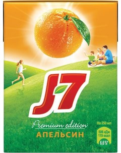 Сок Апельсин 27 шт x 0 2 л J7