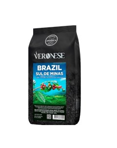 Кофе в зернах Brazil Sul de Minas 1 кг Veronese