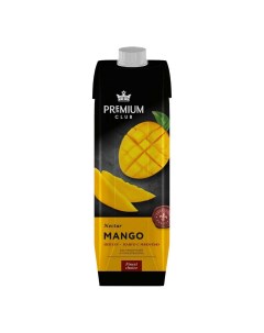 Нектар манго с мякотью 1 л Premium club