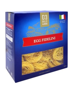 Макаронные изделия Egg Fidellini Спагетти Гнезда яичные 450 г Dolce albero