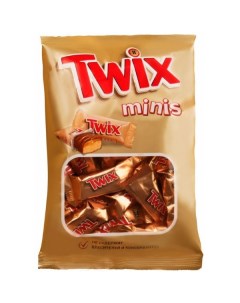 Minis шоколадные батончики 184 гр Twix