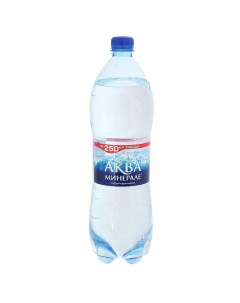 Вода негазированная 1 0 л Aqua minerale