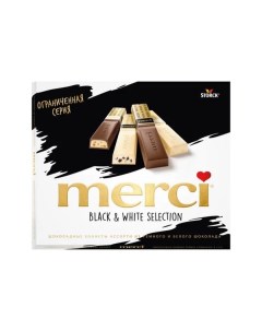 Конфеты шоколадные Black White Selection 240 г Merci