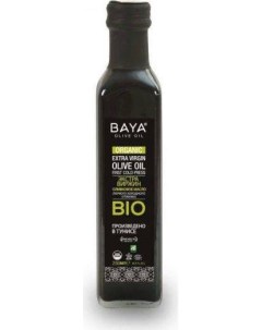 Оливковое масло Extra Virgin Bio 0 25 л Baya