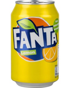 Напиток безалкогольный сильногазированный lemon жестяная банка 0 33 л Fanta
