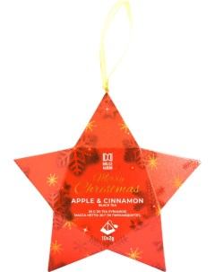 Чай черный Рождественская звезда с яблоком и корицей в пирамидках 2 г х 10 шт Dolce albero