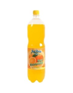 Газированный напиток Лимонад со вкусом апельсина 1 5 л Leda