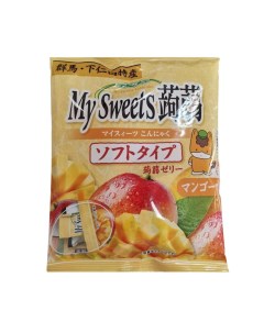 Конфеты мармеладные My Sweets Конняку тропическое манго 128 г Shimonita bussan