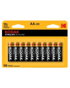 Батарейки Xtralife Alkaline LR6 8 2BL АА 10 шт Kodak