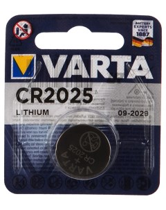 Батарейка CR2025 Electronics BL1 Varta