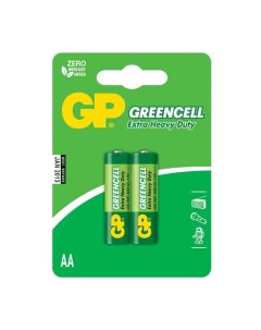 Батарейка Greencell AA R06 2BL 15G 2CR2 2 шт Gp