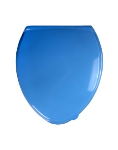 Сиденье для унитаза Групп 47 x 38 x 3 5 см голубое Мультипласт
