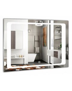Зеркало для ванной Фортуна 80х60 с подсветкой Silver mirrors