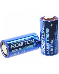 Батарейка 4LR44 Standart R 4LR44 0 BL5 4LR44 0Hg BL5 5 штук Robiton