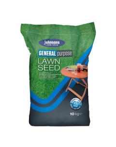 Семена газона ДЛФ Джонсонс Дженерал универсальный мешок 10кг 1 шт Johnsons lawn seed