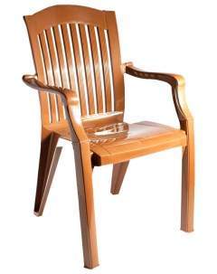 Садовое кресло Премиум 1 7 brown 56х45х90 см Стандарт пластик