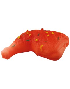 Жевательная игрушка для собак Окорочок с пряностями оранжевый 11 5 см Зооник