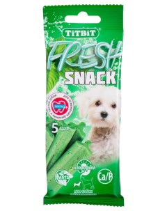 Лакомство для собак TitBit Fresh Snack для мелких пород 2 шт по 55 г Nobrand