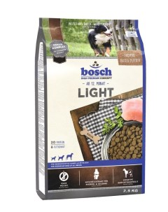 Сухой корм для собак Light для склонных к полноте домашняя птица 2 5кг Bosch