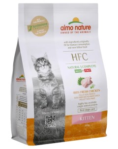 Сухой корм для кошек HFC Dry курица 0 3кг Almo nature