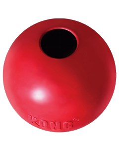 Игрушка для лакомств для собак Мячик красный длина 6 см Kong