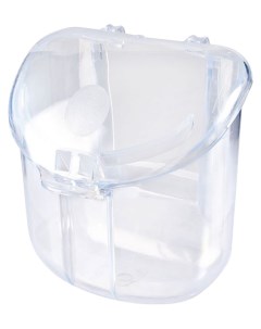 Кормушка для птиц пластик прозрачный 8х8 5х8 5 см Imac