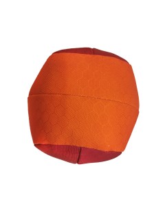 Игрушка пищалка для собак Мяч с пищалкой оранжевый 14 см 1 шт Chomper