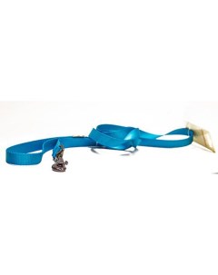 Поводок для собак нейлон голубой 2x200см Great&small