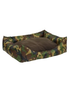 Лежанка со съемной подушкой Камуфляж 45 х 35 х 13 см Nobrand