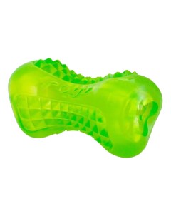 Жевательная игрушка для собак Yumz S косточка массажная для десен лайм 8 8 см Rogz