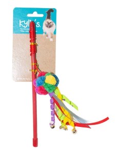 Дразнилка для кошек цирк плюш пластик разноцветный 46 см Chomper
