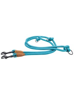 Поводок для собак Rope 11х2000мм голубой Great&small