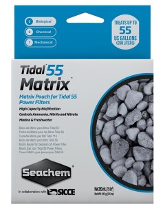 Наполнитель для рюкзачного фильтра Matrix Tidal 55 Seachem