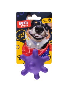 Развивающая игрушка для собак Мячик Булавчик фиолетовый 7 3 см Fancy pets